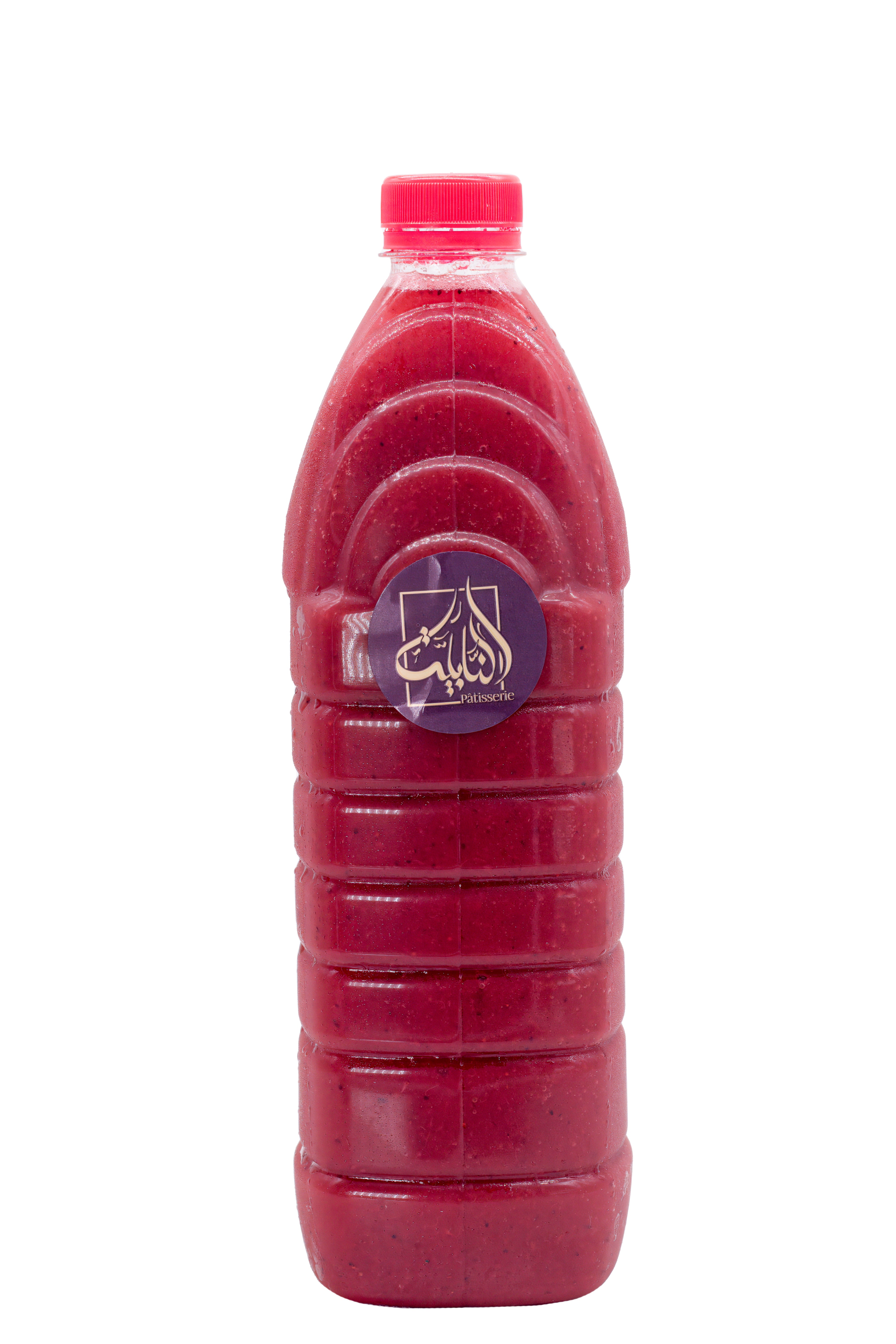 Jus de fraise naturel, frais et rafraîchissant