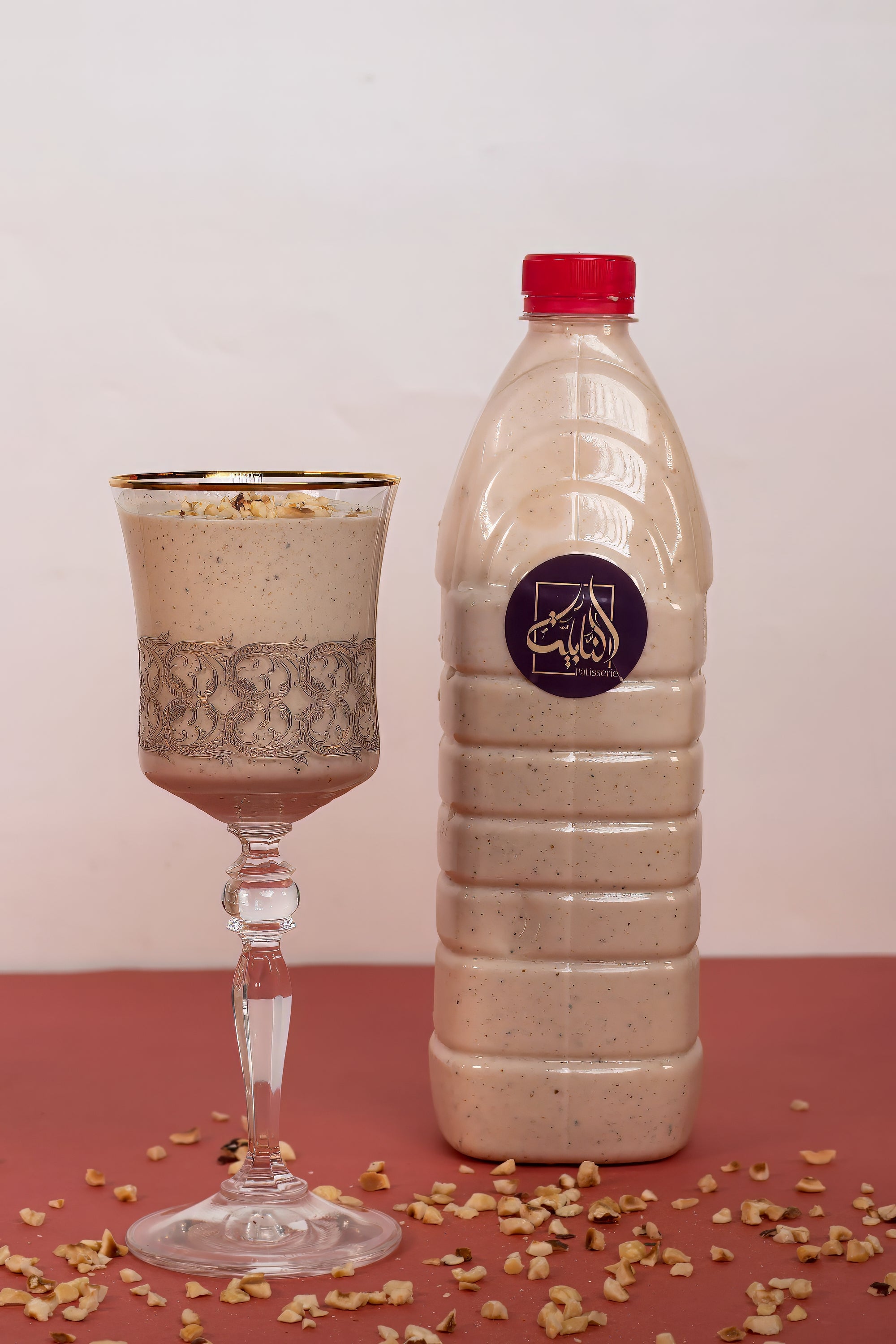 Jus Noisette luxueux, fusion de banane, lait et crème fraîche, idéal pour les occasions prestigieuses