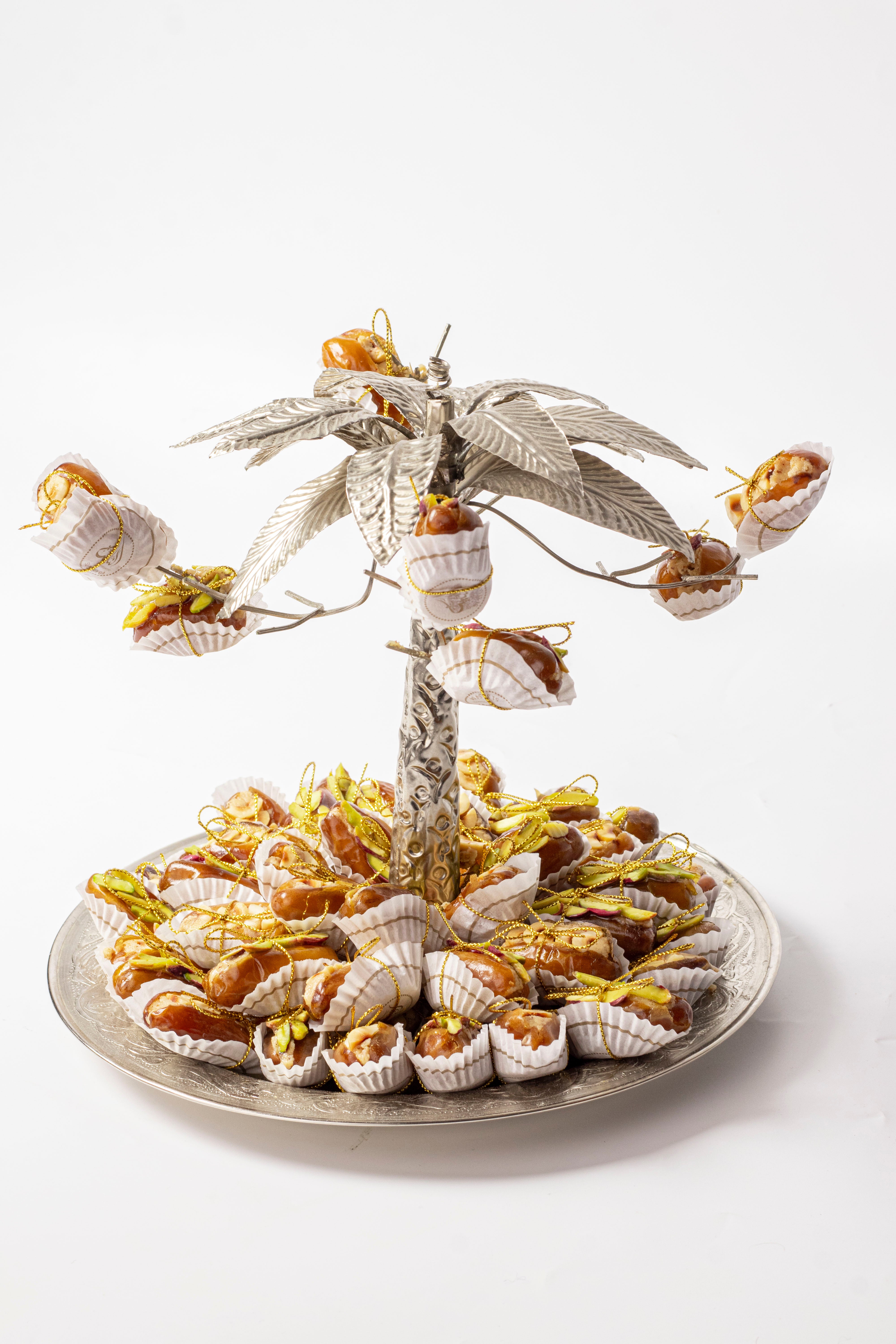 Pack Dattes Royales avec 200 dattes farcies, Prestige Pistache et Prestige Noisette, pour mariages et fiançailles